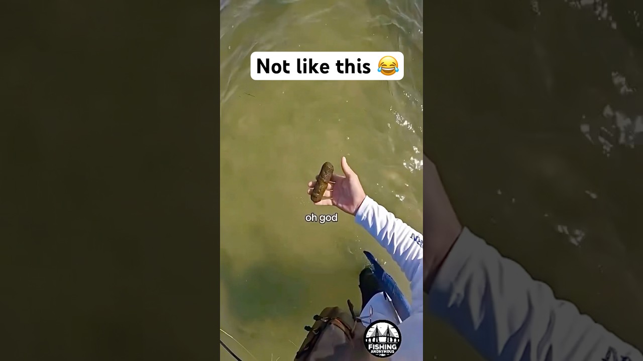 No way 😂💀 #fishing #funny #fail #fish #ocean #shorts #viralvideo