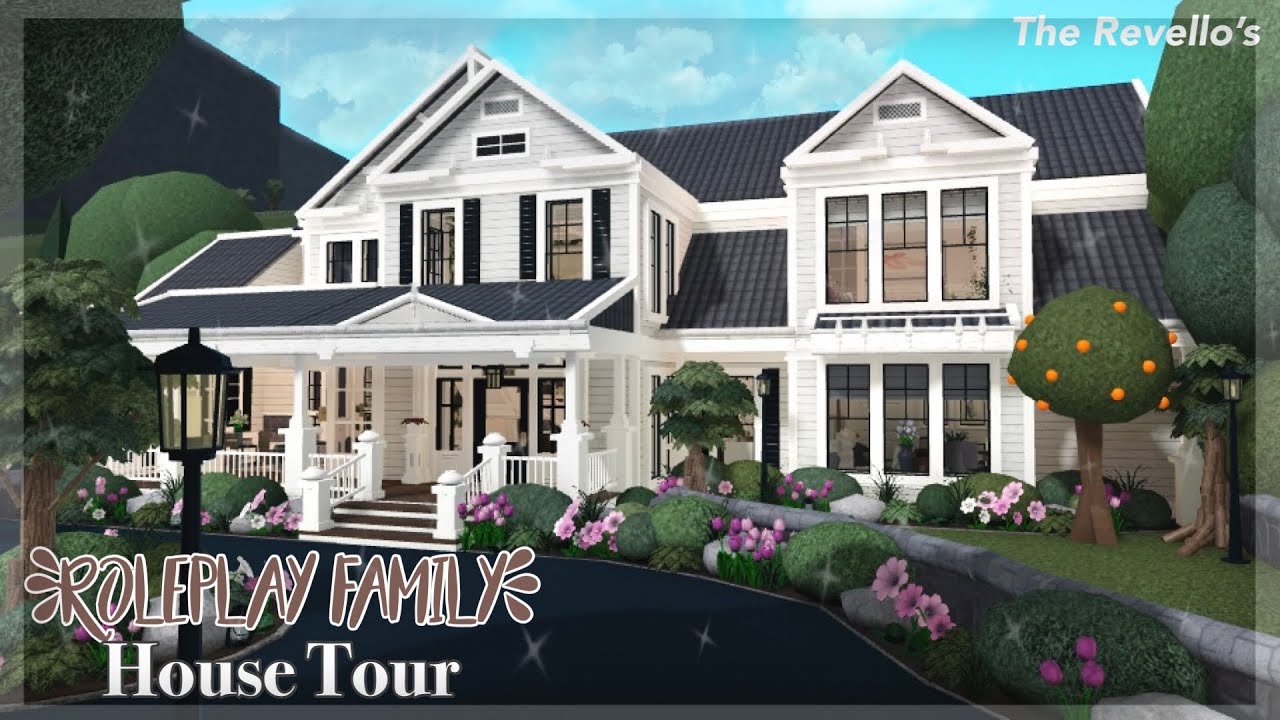 NEW ROLEPLAY FAMILY HOUSE TOUR!! *VOICEOVER* | *LAYOUTS* | Roblox Bloxburg | The Revello’s