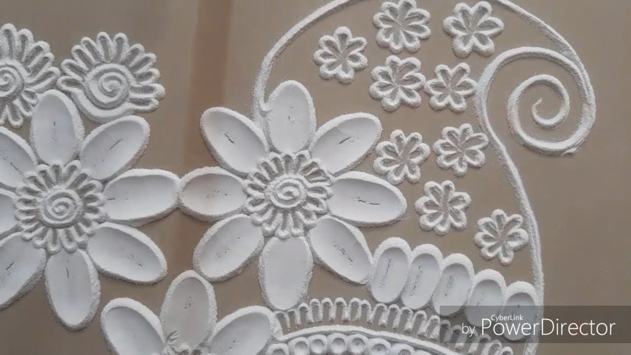 Very creative and innovative rangoli design by Aarti shirsat || Top rangolis