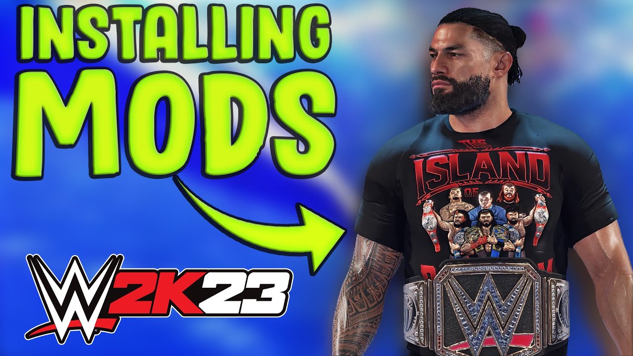 Install Mods To WWE 2K23 In Just 2 Minutes
