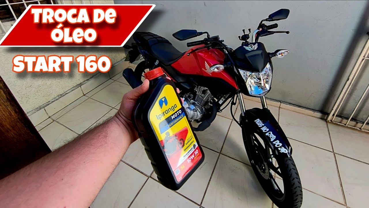 Revisão na Start 2025   ( Troca de Óleo e esticando corrente) 
