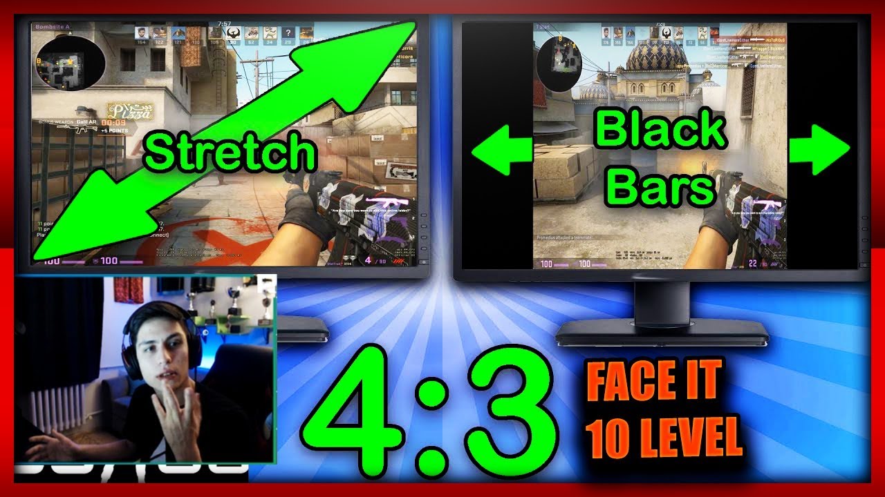 BERK RIP TEPE CSGOYU İLK KEZ STRETCHED OYNUYOR! FACEIT