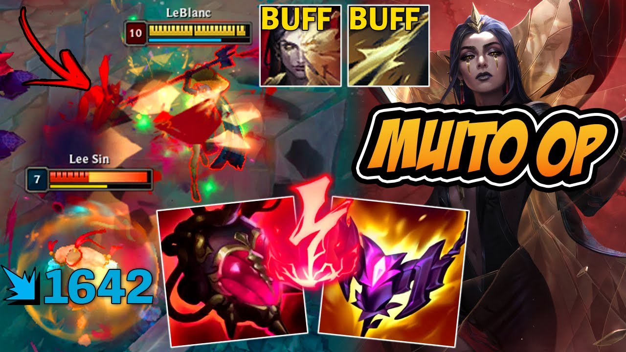 LEBLANC FICOU EXTREMAMENTE OP COM ESSES BUFFS NA ULT E NA CORRENTE