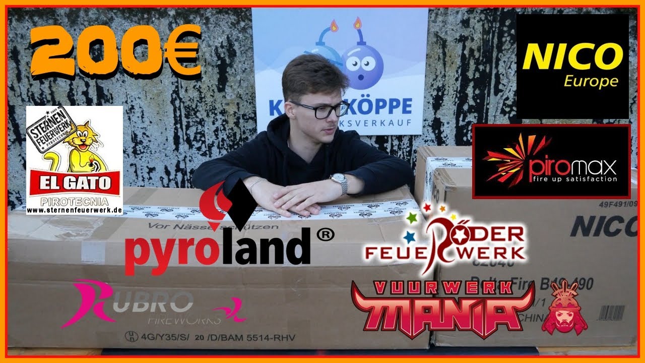 200€ Ü-Paket von Knallköppe (Unboxing) | GreatFireworks