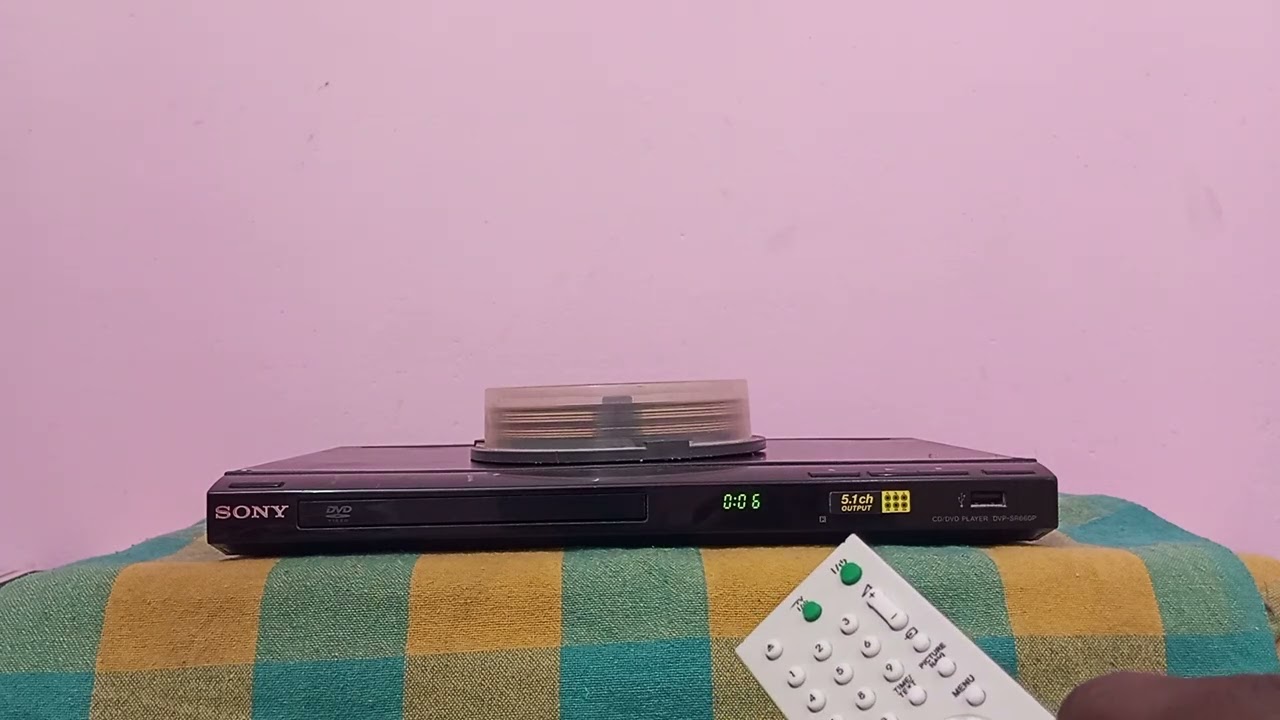 SONY cd/dvd player for sale model no DVP SR  660 P/ RS 1600/ph 8667630046