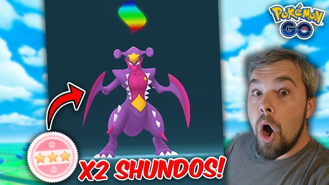 Double Shundo Mega Garchomp! I didn't expect THIS to happen! (Pok&eacute;mon GO)