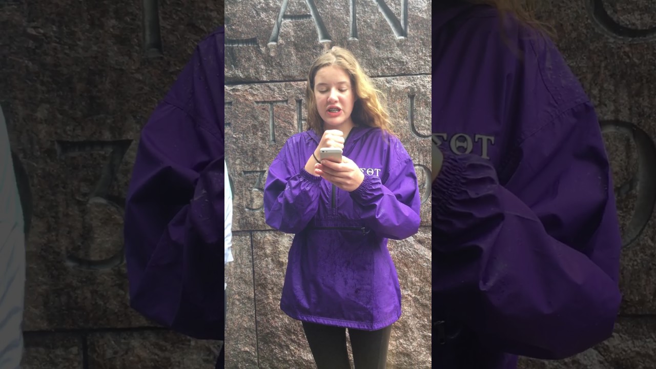 FDR monument interview