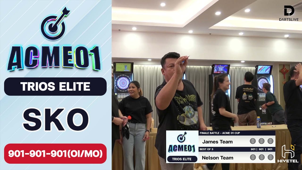 Acmo 01 Trios Elite | SKO | Nelson/Rolly/Partana vs James/Prajak/Wirojraj