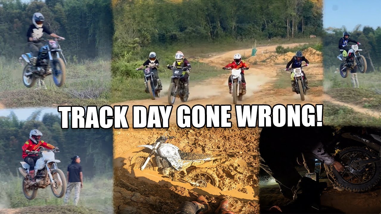 track day gone wrong