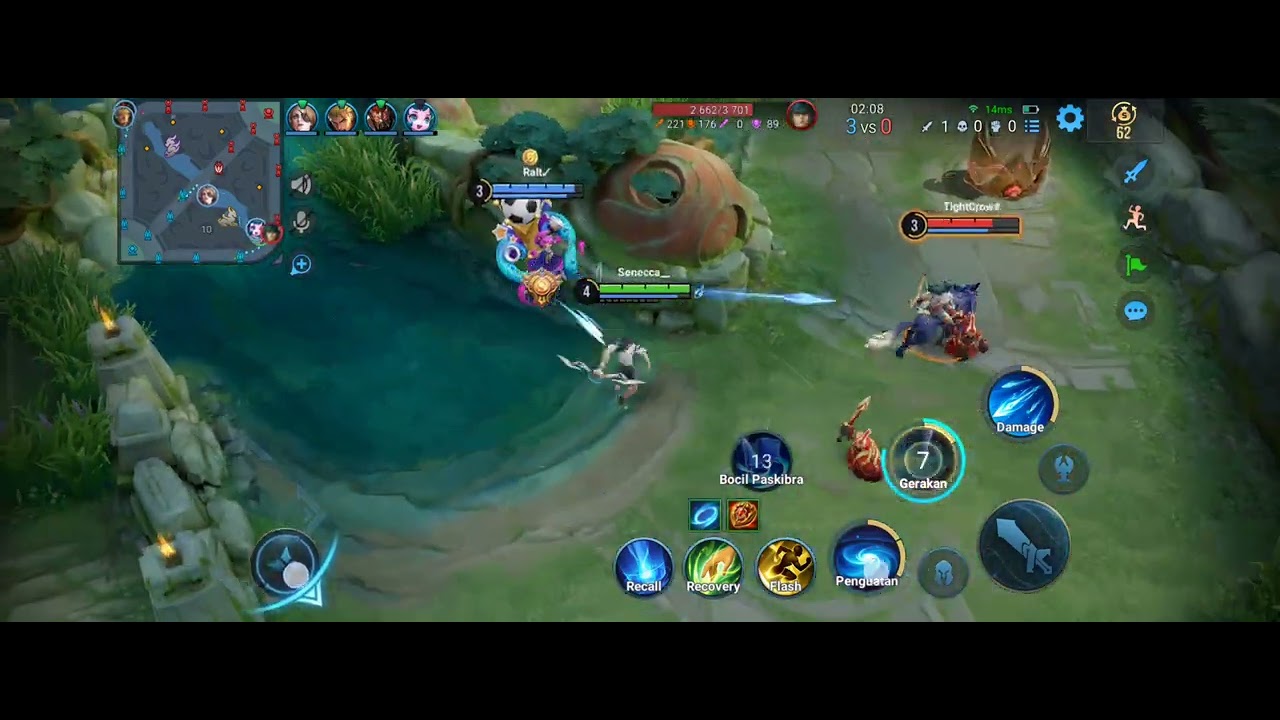 HONOR OF KING - GAME PERTAMA DI RANK PLATINUM 