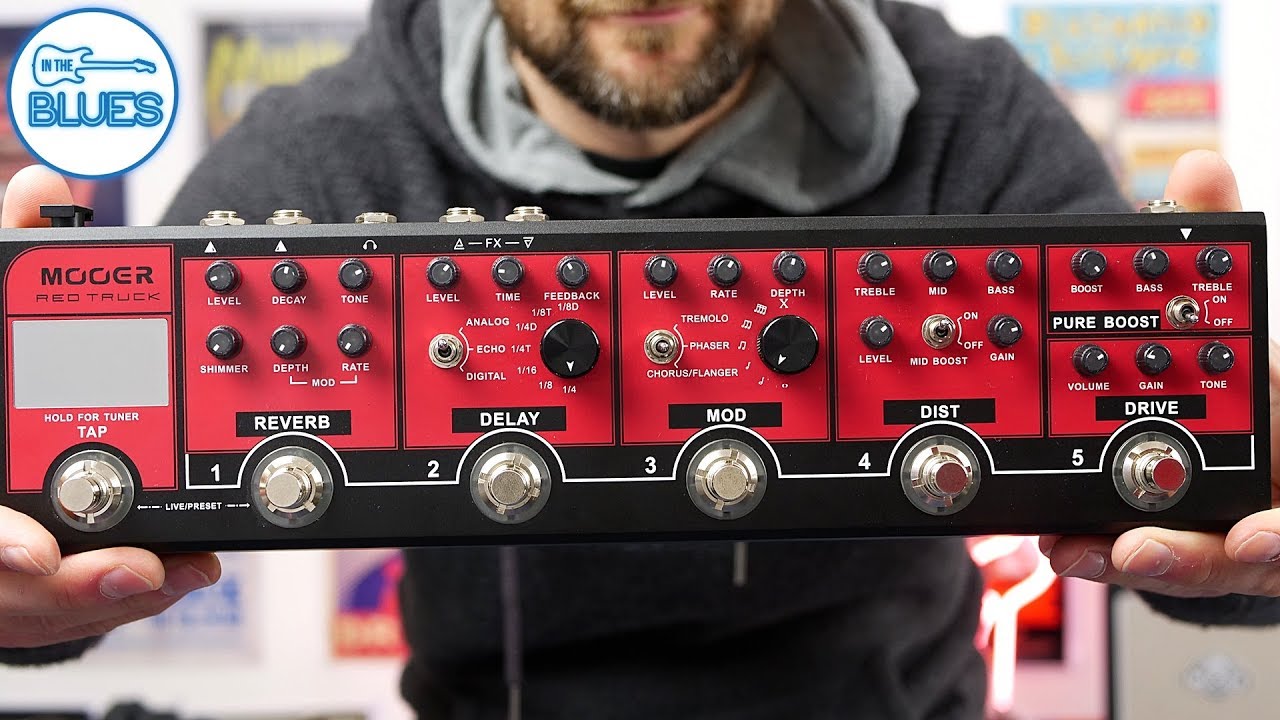 Mooer Red Truck Multi Effects Pedal Full Review | The Ultimate All-in-One!
