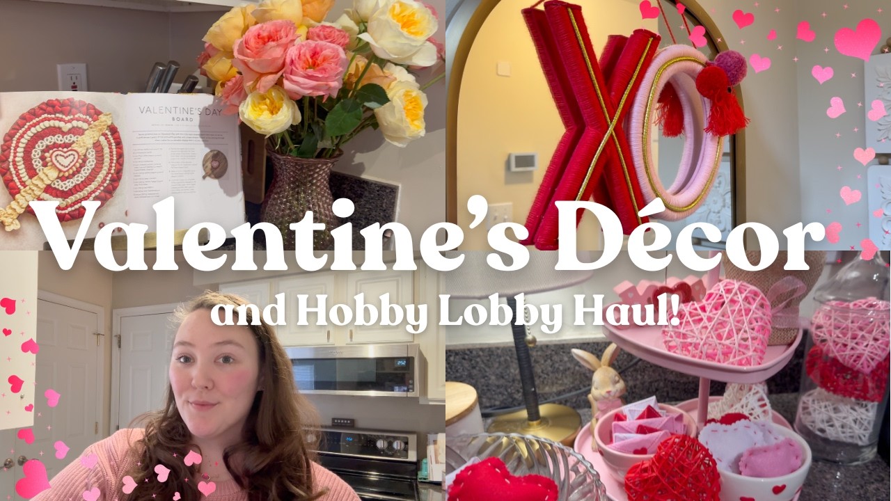 Украшаем дом ко Дню святого Валентина вместе и покупаем все необходимое в Hobby Lobby ❤️ 2026