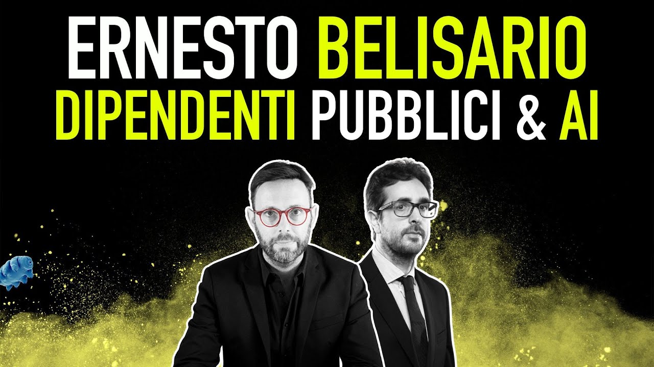La Sfida dell'Intelligenza Artificiale nelle Pubbliche Amministrazioni. Con Ernesto Belisario #1275