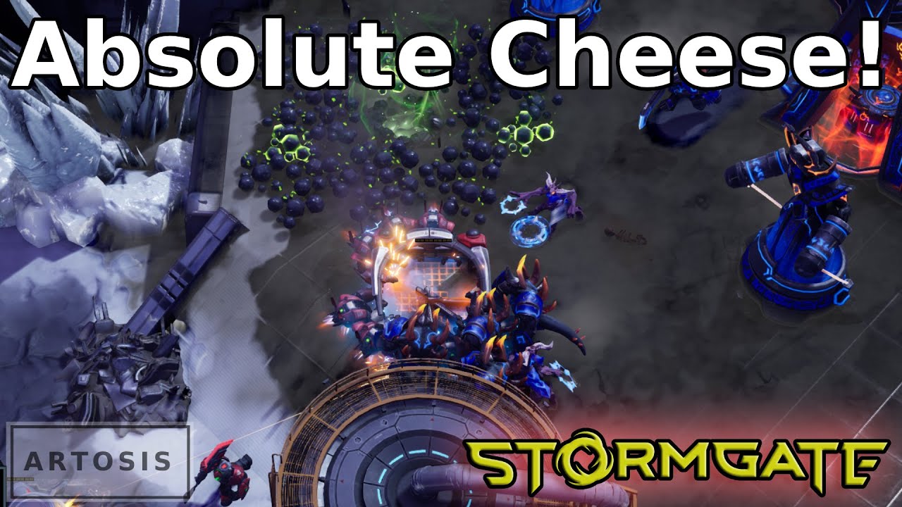 Insane Cheese? - Nina (Van) vs Control (Inf) - (StormGate)