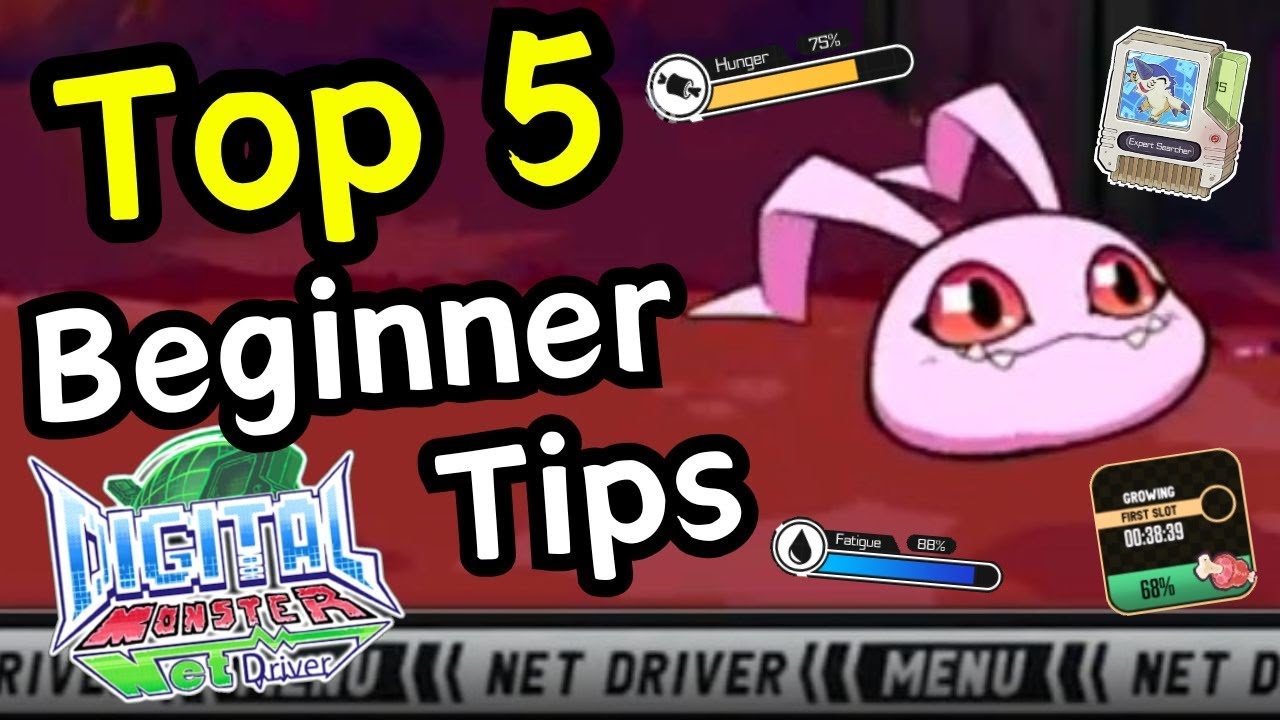 Digimon Digital Monster: Net Driver Top 5 Beginner Tips I wish I knew when I started