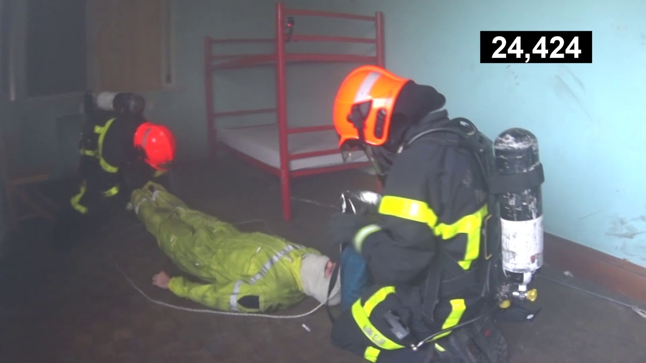 Sauvetage Pompier Méthode EVAC (Extraction Victime Avec Commande) Cis Hénin-Beaumont(62)