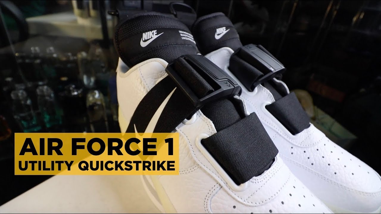 NIKE AIR FORCE 1 UTILITY QUICK STRIKE ON-FEET REVIEW