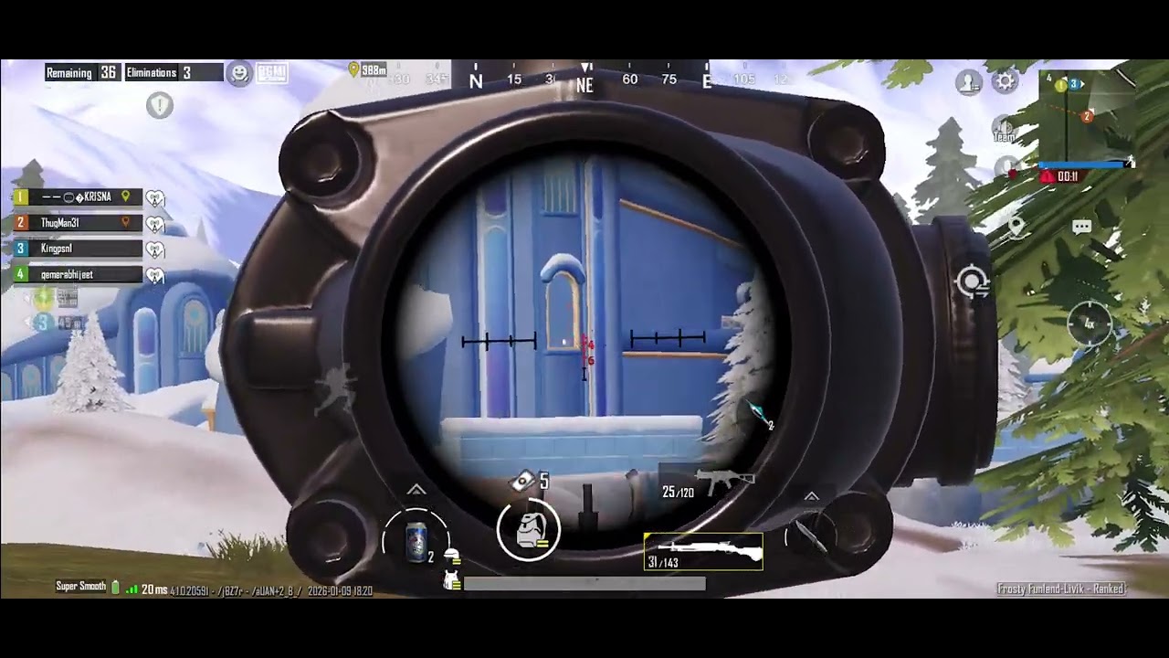 LIVIK RUSH GAMEPLAY | BGMI 