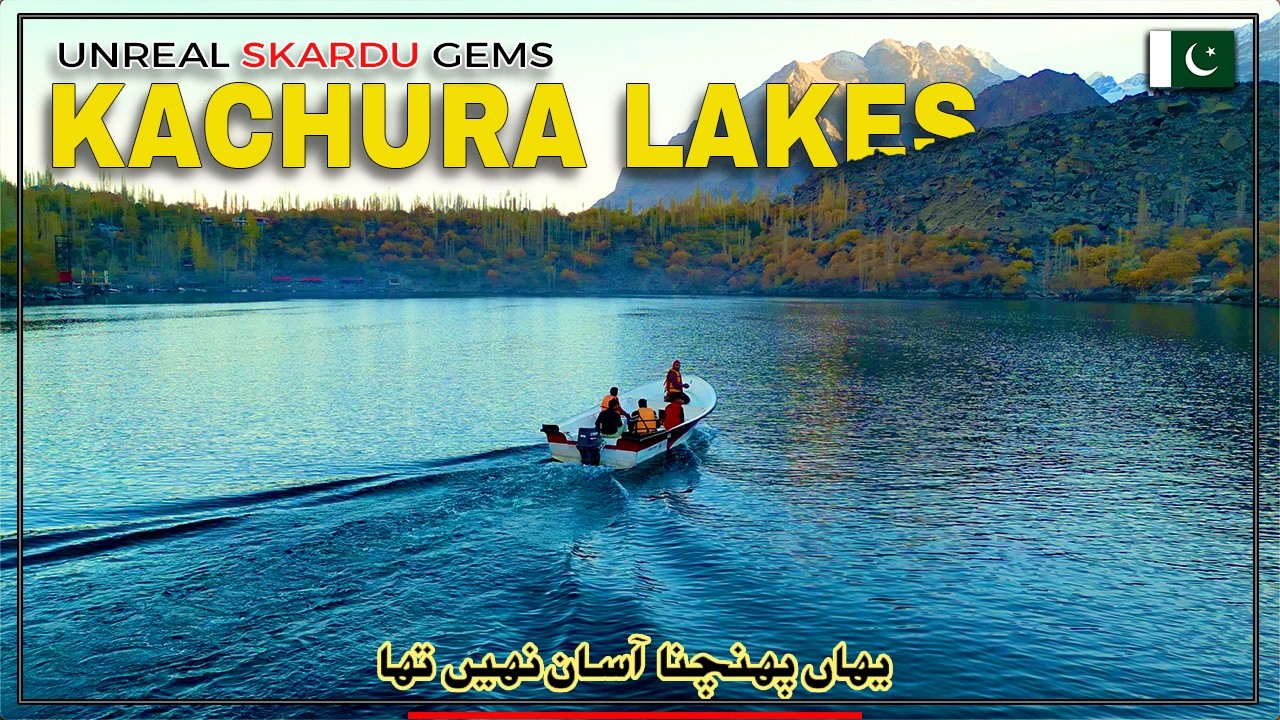 I Rode 1200KM 😱 to See This Hidden Lake in Skardu | Kachura Lakes | Motorcycle Adventure