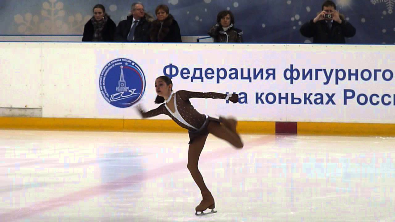 Евгения Медведева, ПП, Russian Juniors 2013