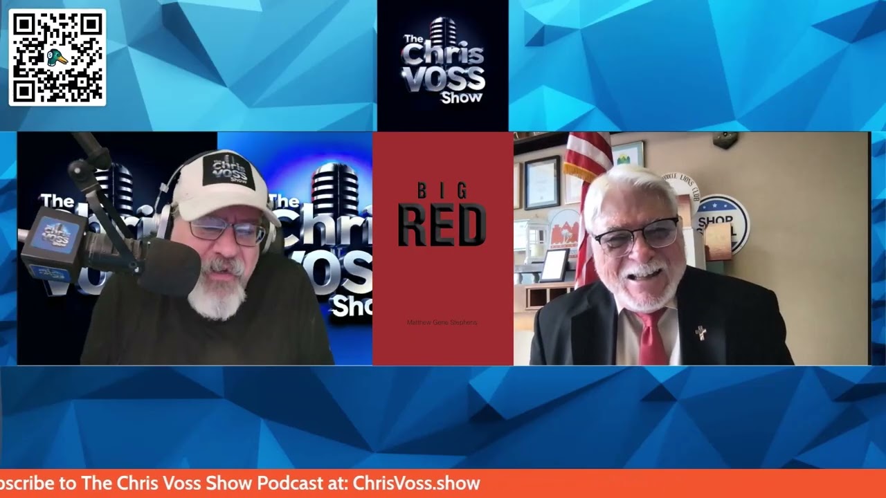 Подкаст «Шоу Криса Восса» – электронная книга «BIG RED» от Мэтью Джина Стивенса.