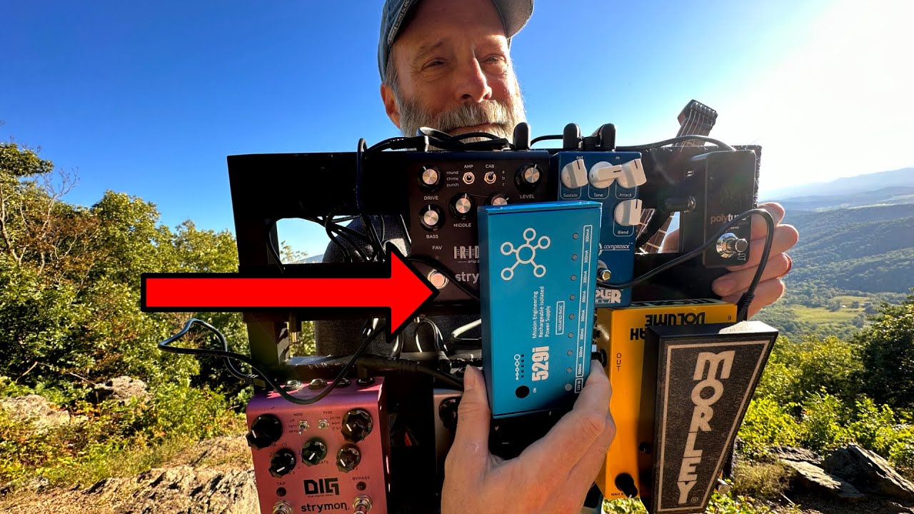 This is How I Play Ambient Guitar On a Mountain