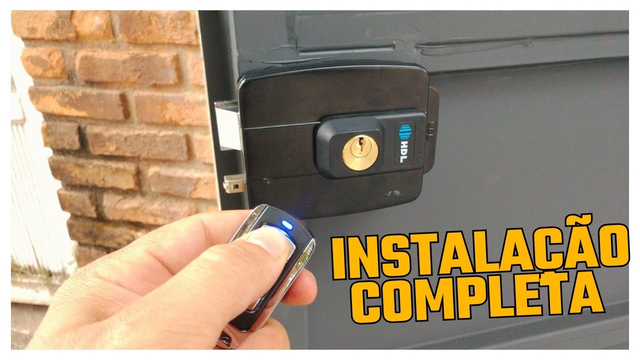 COMO INSTALAR FECHADURA ELÉTRICA