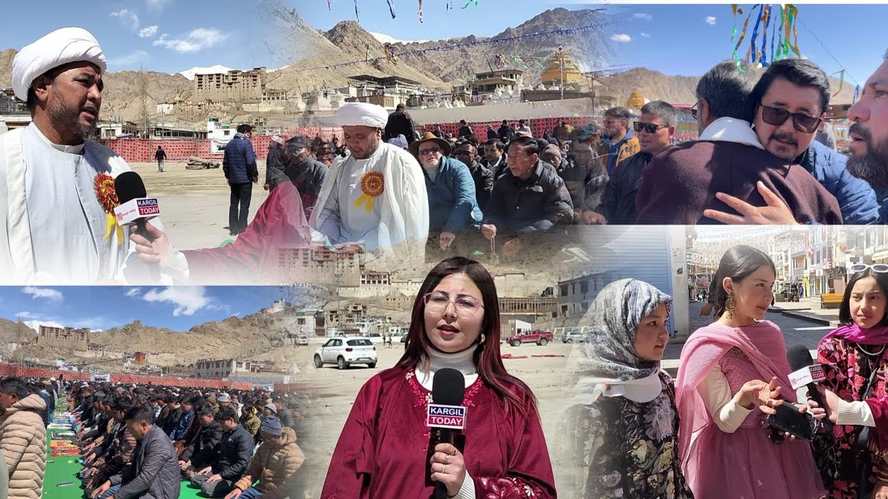 Eid-Ul-Fitr in Leh: A Beautiful Symbol of Harmony and Celebration.