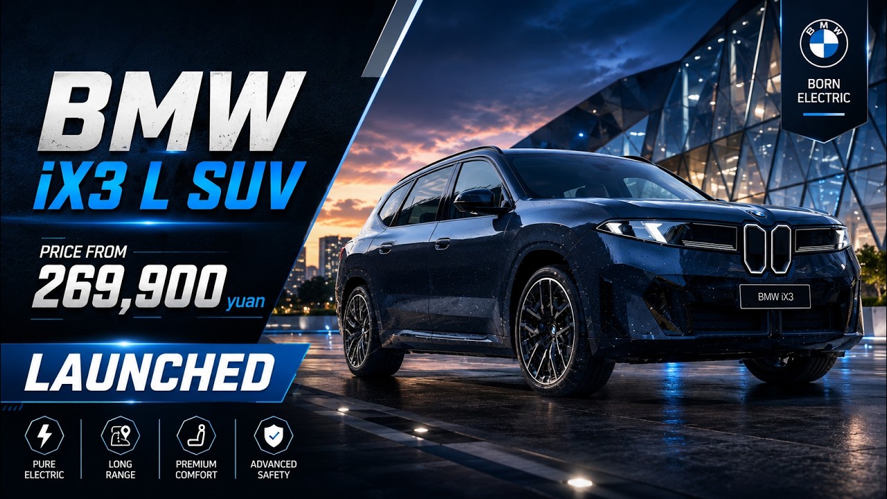 2027 BMW iX3 L SUV Launched In China - First Look  - Full Interior Exterior -Price From 269,900 yuan