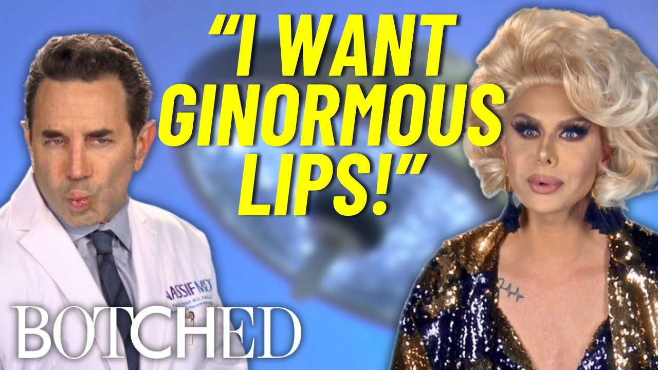 REJECTED By Botched: RuPaul's Drag Race Star Trinity The Tuck Wants Even BIGGER Lips | Botched | E!