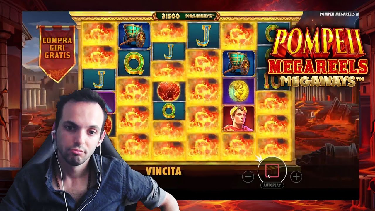 🔴 POMPEII MEGAREELS🔥 CON ACQUISTI BONUS - MATTIA SLOT ONLINE