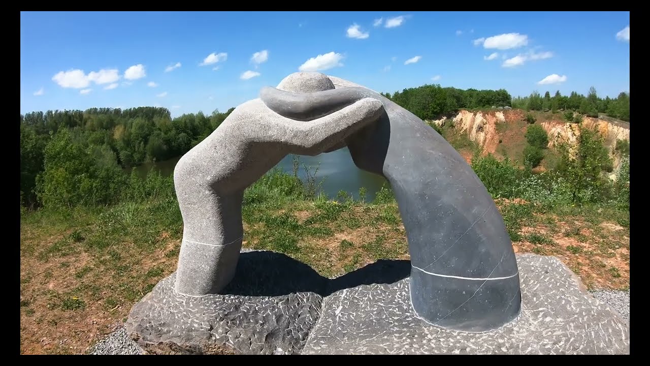 Skulpturenweg Lontzen-Walhorn - Chemin des sculptures - 4k