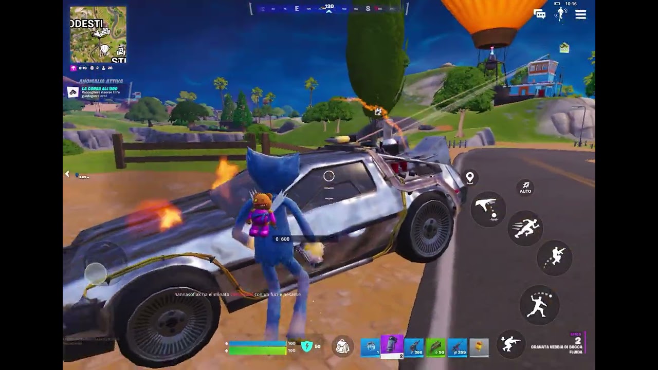 Huggy terrorrizza i nemici!!! - Fortnite Mobile Gameplay