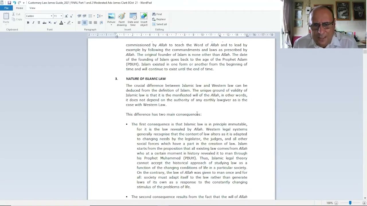 SA CL Islamic Law Part 1