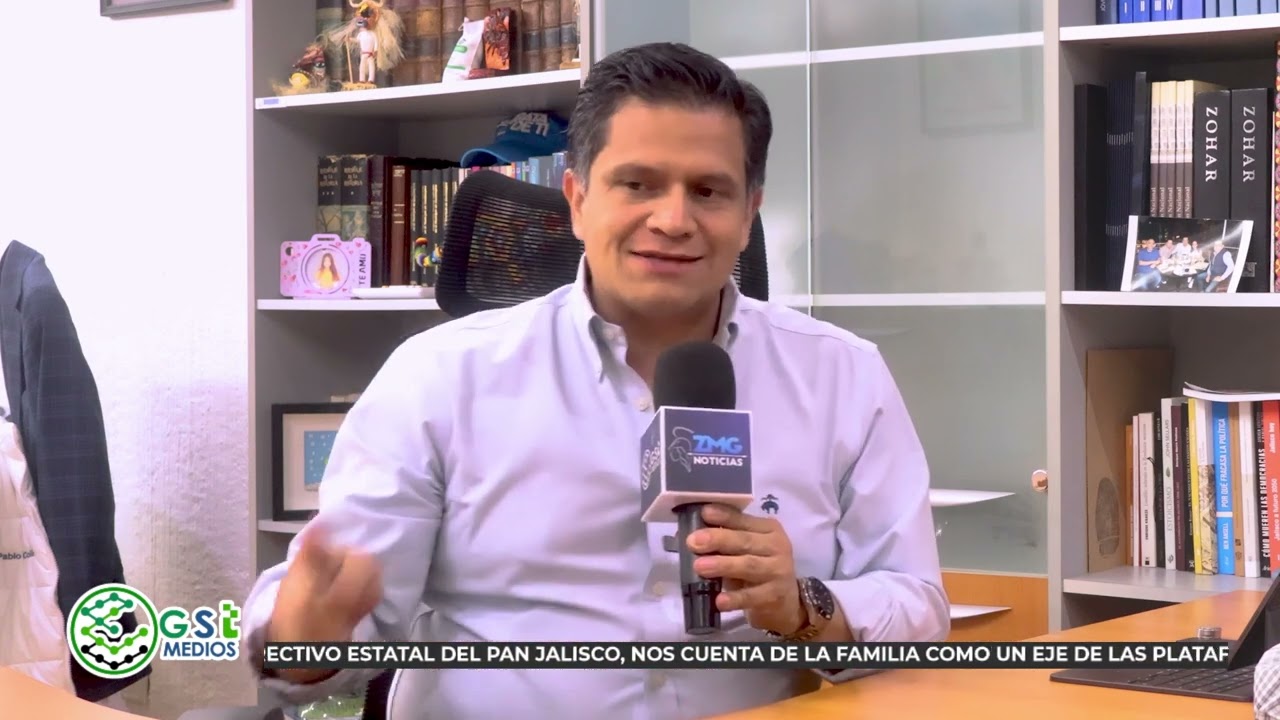 Entrevista exclusiva con Juan Pablo Colin, presidente del Comité Directivo Estatal del PAN Jalisco