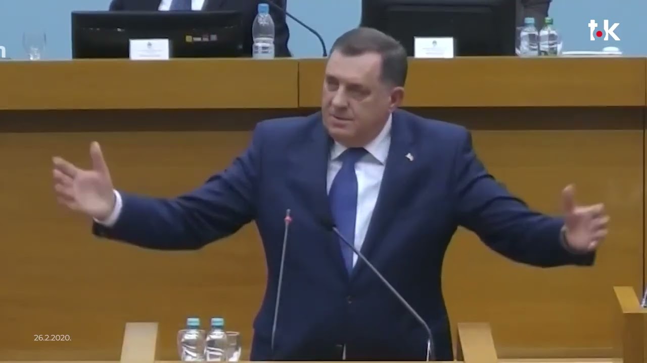BRUTALAN ODGOVOR Milorada Dodika Jeleni Trivić II TOK TV ARHIV