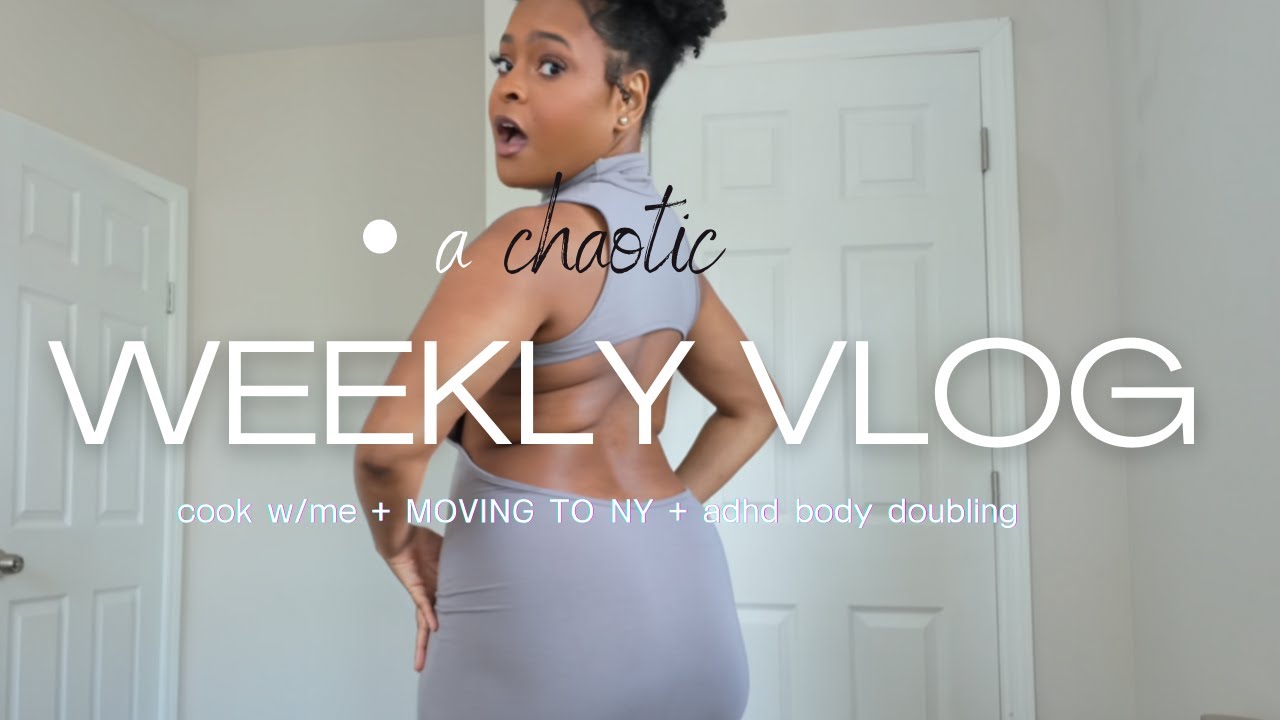spend the week with me  | biking to the STRIP CLUB?! + greek chicken bowls + moving to nyc vlog