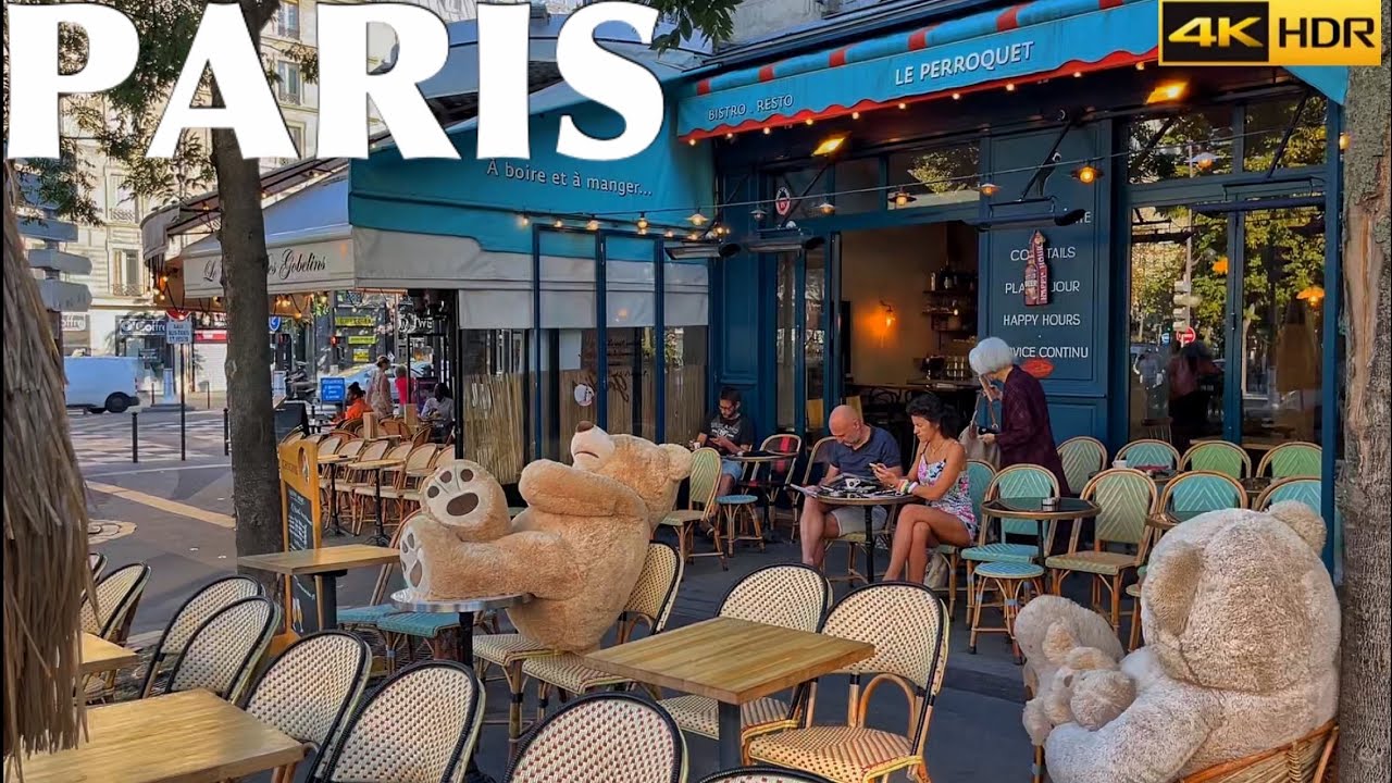 🇫🇷[PARIS 4K] WALK IN PARIS 