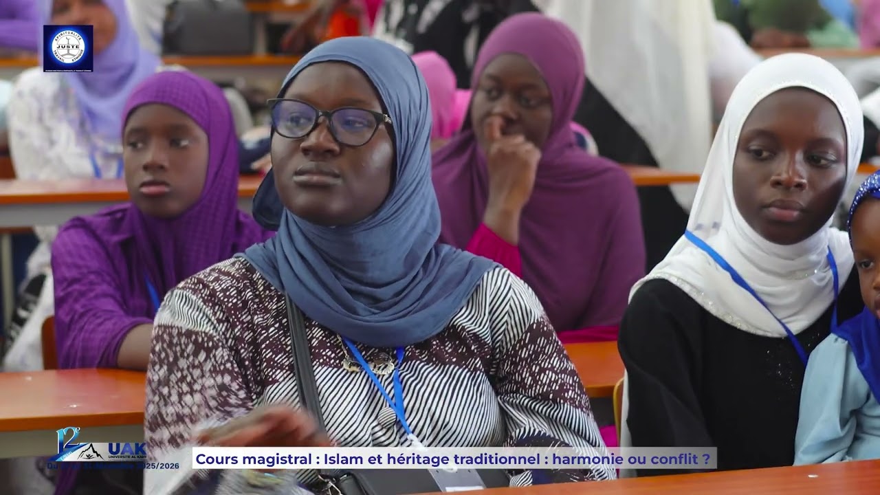 Cours magistral : islam et héritage traditionnel : harmonie ou conflit? Partie 2/2