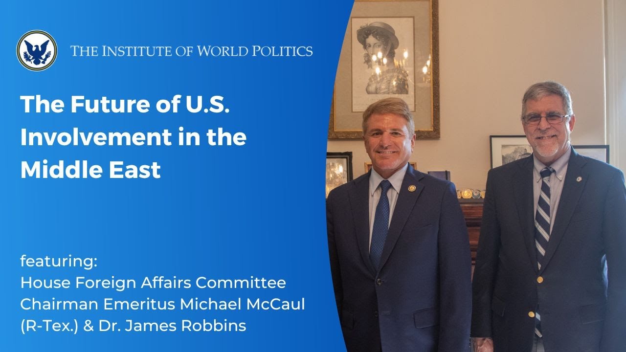 The Future of U.S. Involvement in the Middle East