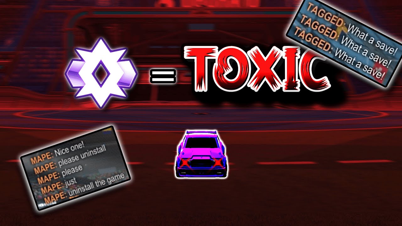 Rocket League ROAD TO GC #2: Il rank più tossico del gioco!