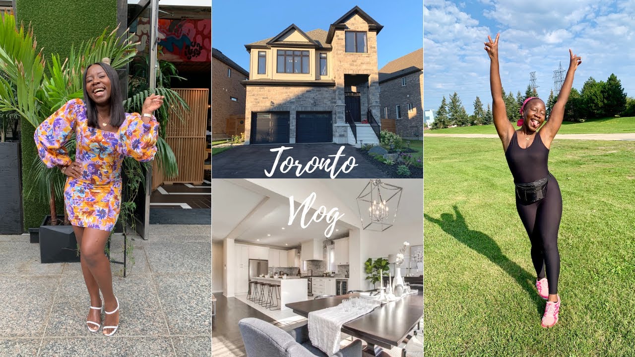 Toronto Living Vlog #4- Million Dollar Houses in Toronto, Bootcamp Workout, Lunch Downtown Toronto