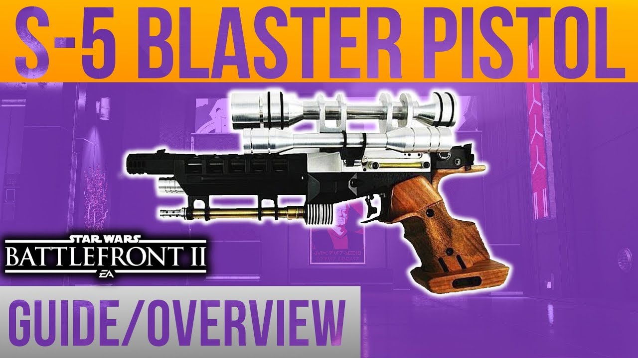 ►S-5 Blaster Guide/Overview - Battlefront 2
