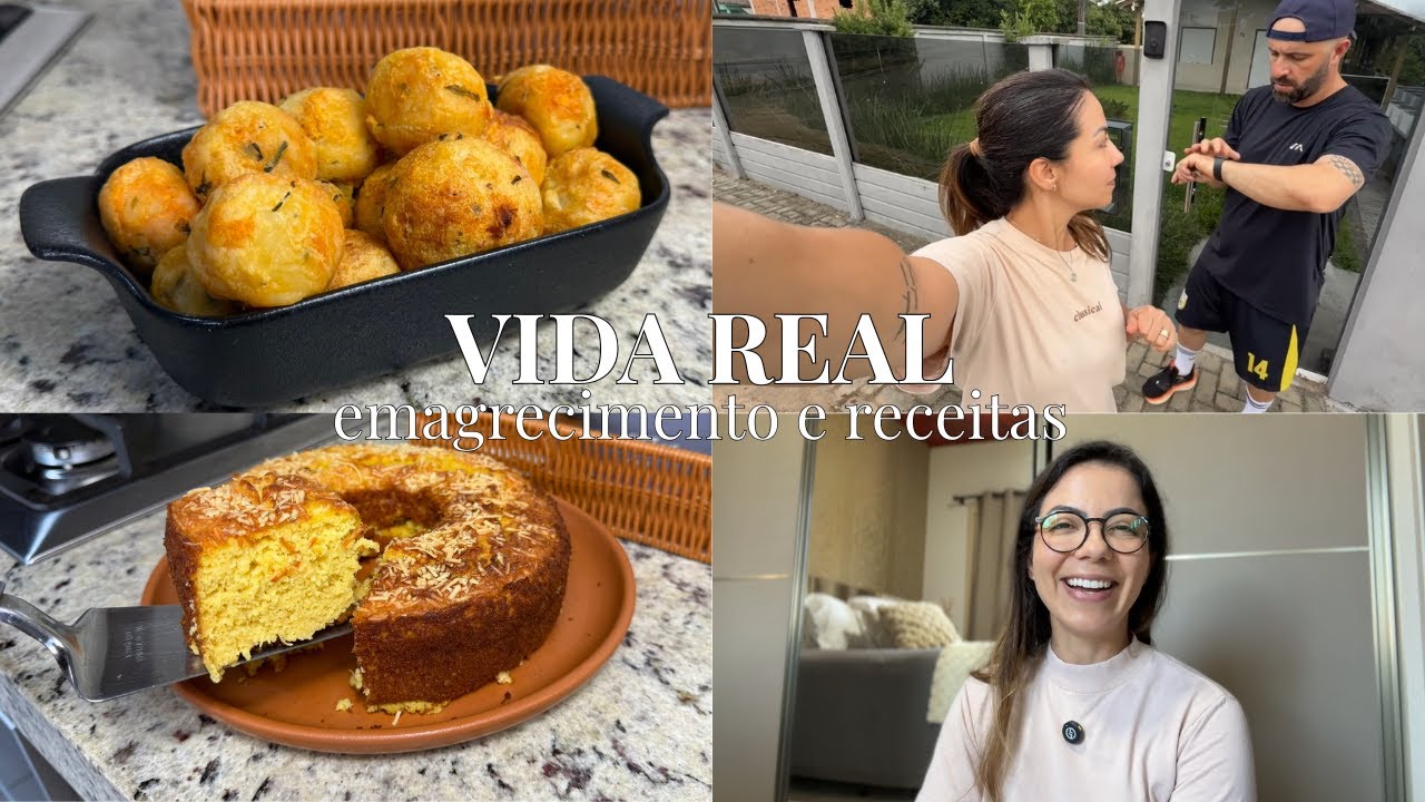 Vlog Real: Bate-Papo Sobre Emagrecimento | Bolo de Milho e Lanche Maromba