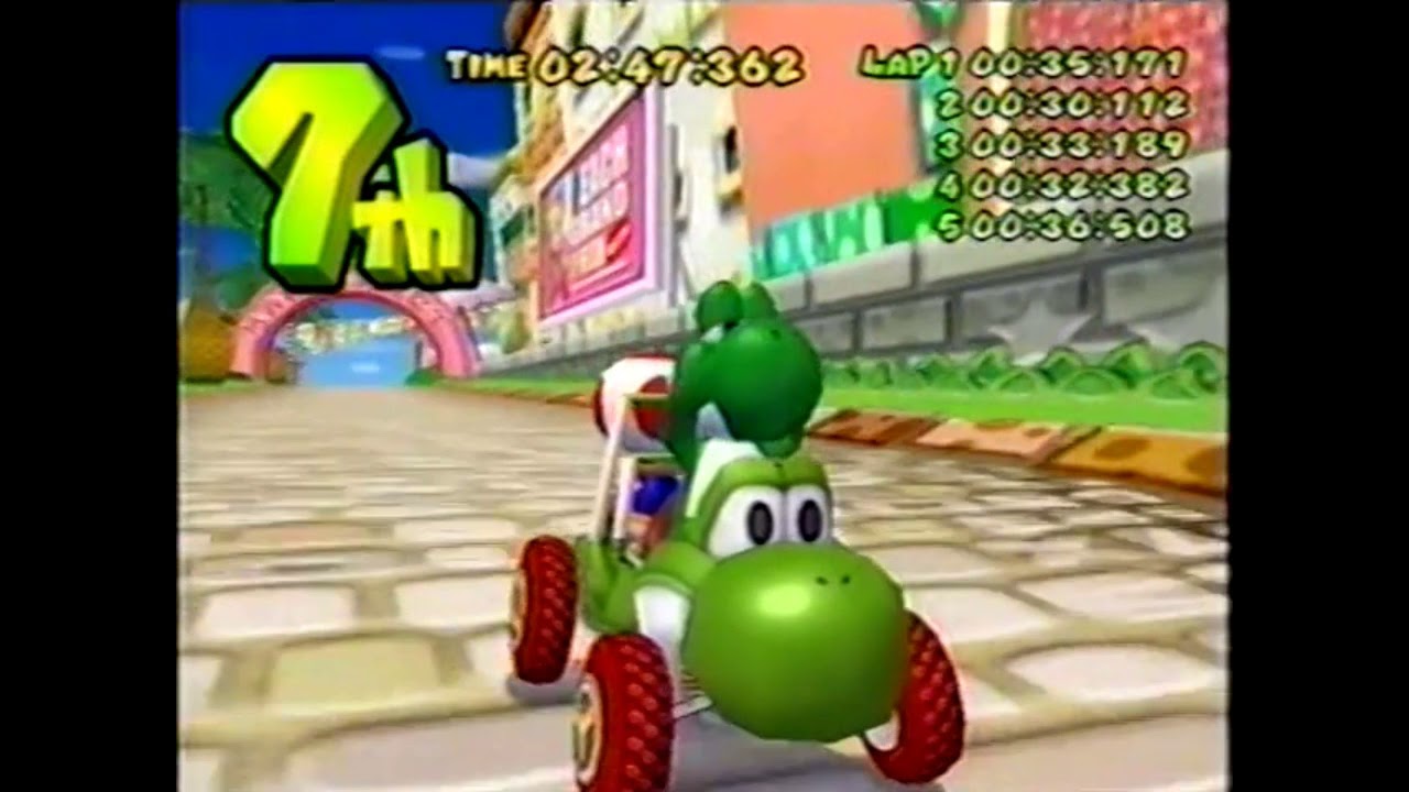 Mario Kart - Double Dash!! (8 TV LAN Tourney) - Round 1, Mushroom Cup [Group 2]