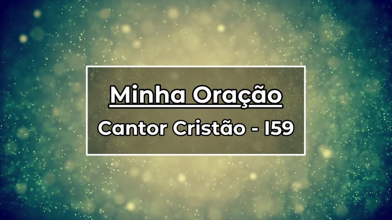 159   MINHA ORAÇÃO C C