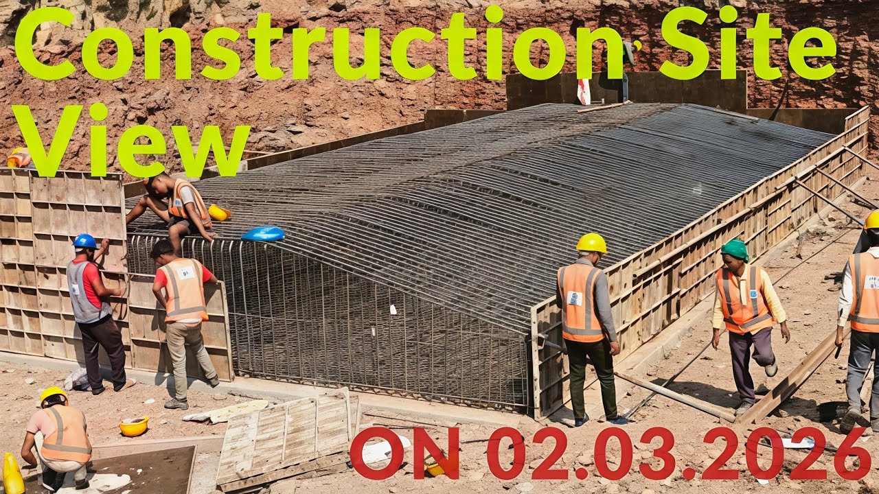 Construction Site Work on 02.03.2026 , Pune Ring Road 🛣️