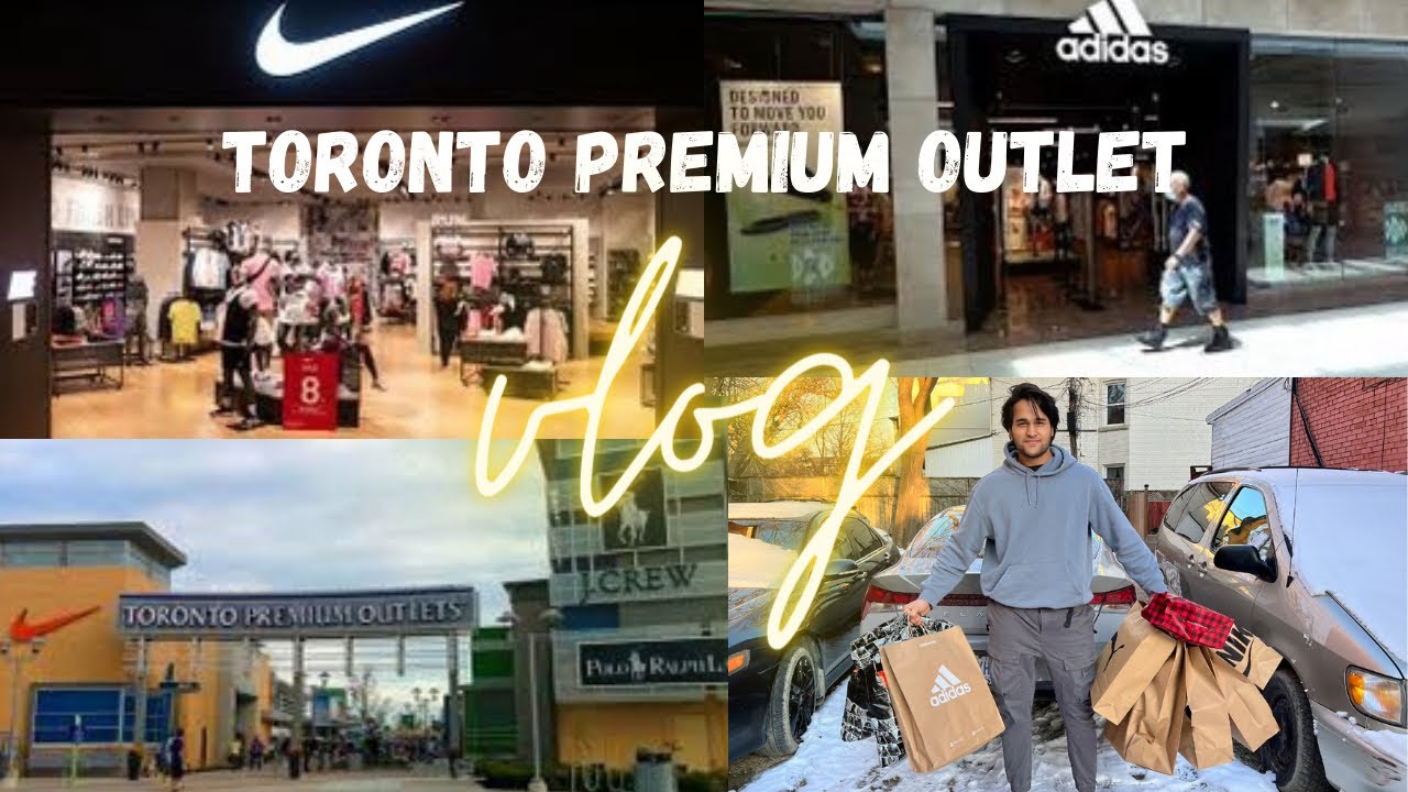 TORONTO PREMIUM OUTLET shopping Vlog || crazy sale’s and discounts || international student.
