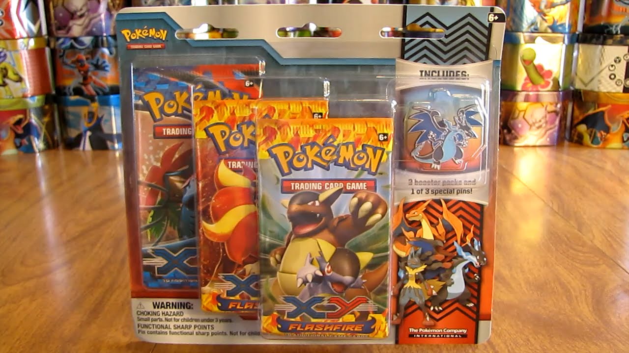 14 Blister Pack Opening:  Mega Charizard X Pin