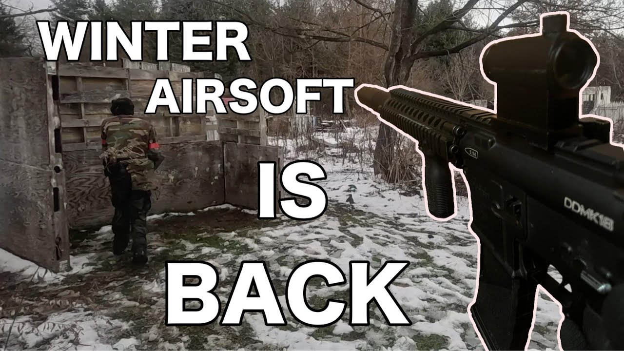 WINTER AIRSOFT IS BACK!!!! - R&M Paintball and Airsoft